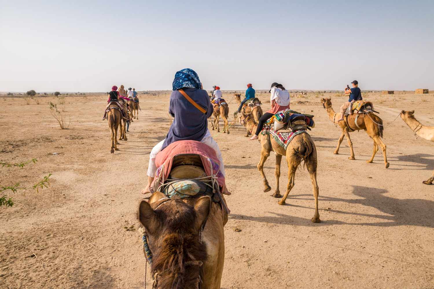 Camel Safari, Activity on the Back of Camel