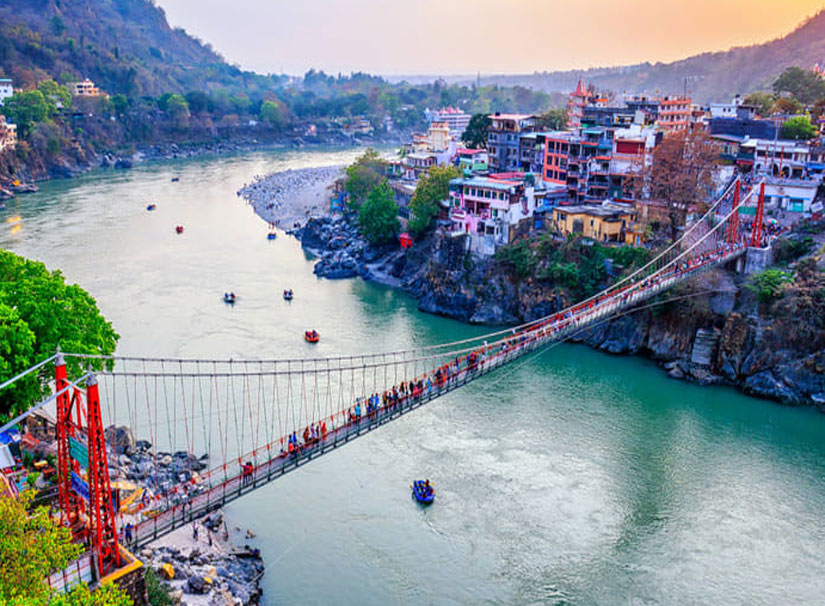 Spritiual and White Water Rafting City of India