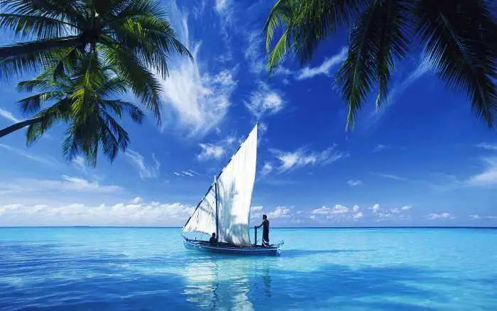 Sailing, Moving on the Water Surface