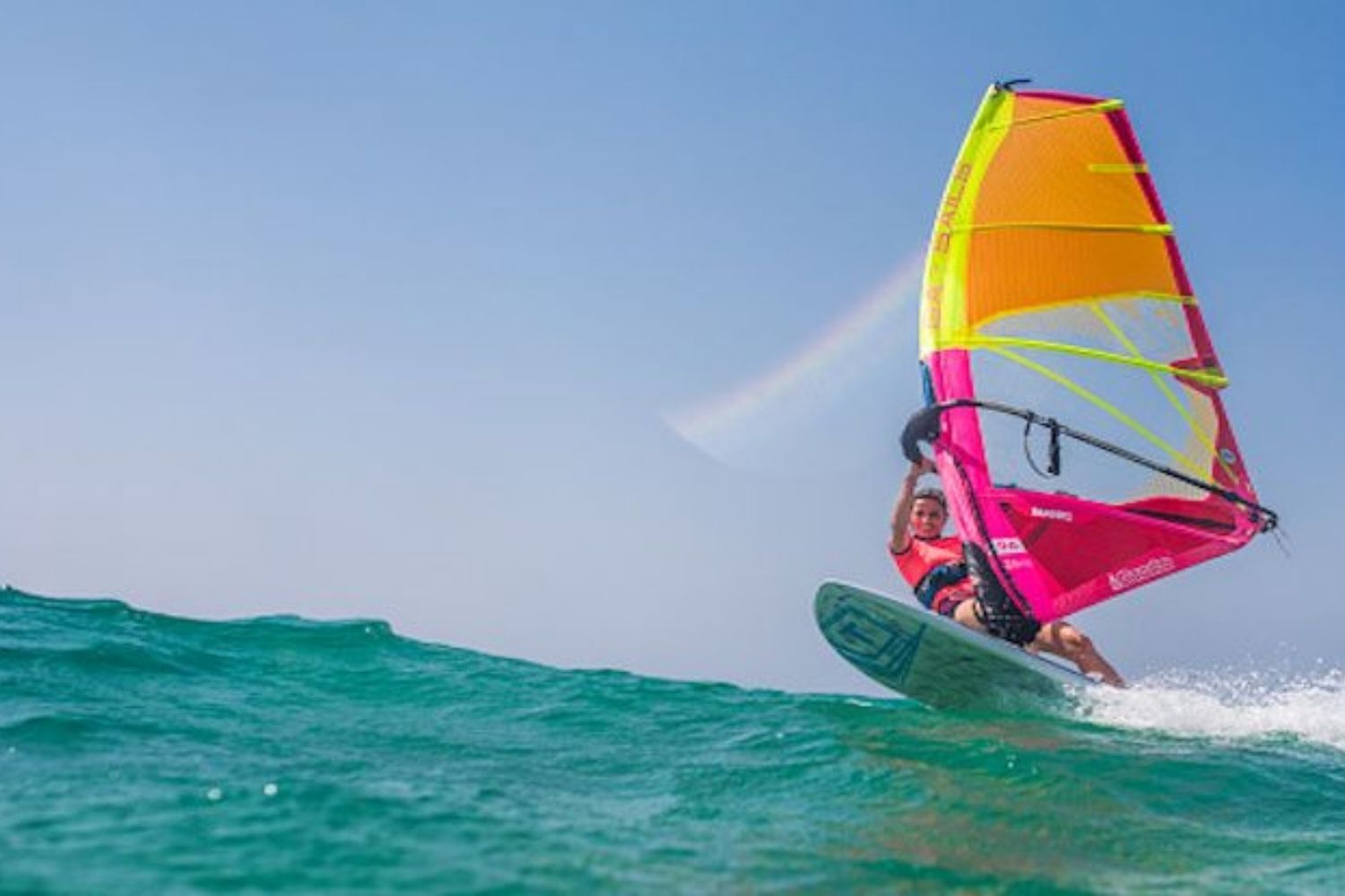 Wind Surfing, Adventure Sport on Water Surface