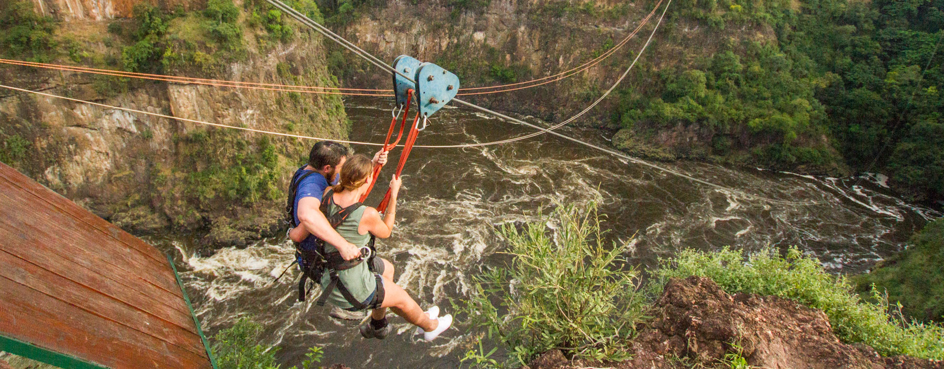Zip Line, Adventure Tour Activity on the Rope